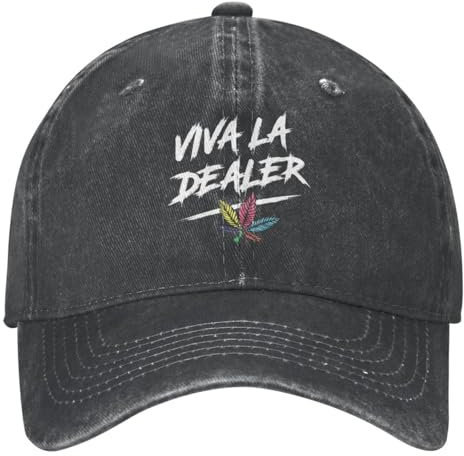 Klassische Viva La Dealer SDP Band Hip Hop Band Baseballkappe Unisex-Stil Distressed Denim Snapback Cap Outdoor Sommerhüte Kappe