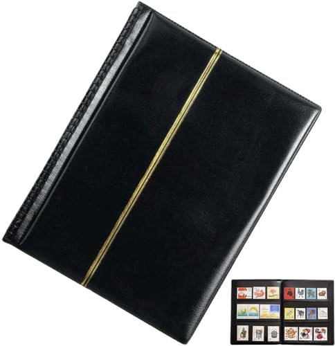 Glixoft Briefmarken-sammelalbum, Briefmarken-aufbewahrungsalbum, Briefmarken-aufbewahrungsordner, Leeres Stempel-einsteckbuch Für Papiergeld-briefmarken