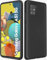 Eiselen Hülle für Samsung Galaxy A51 5G, Schwarz Ultra Dünn Soft Silikon TPU Schutzhülle, Kratzfest, rutschfest & Stoßsicher Handyhülle