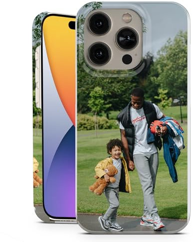 Personalised Phone Case for iPhone 13 - Strong & Secure Case | Full Print Design with Personal Photos or Text for a Unique Look