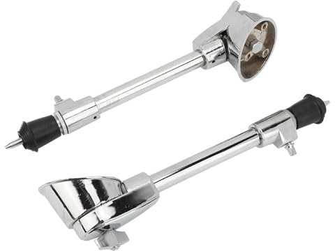 Nutriess Bass Drum Feet 2 PCs Anti -Skid -Percussion -Zubehör -Instrumenten -Zubehör für Stabilität und verbesserte Leistung bei Drum -Setups