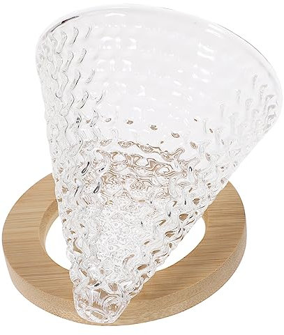 ABOOFAN 2 Set Tazza Filtrante Conica Porta Carta da Filtro per caffè Filtri Decaffeinato Automatico Imbuto Filtro per Caffettiera Sciroppo Pentola Caffettiera Portatile Bicchiere