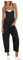 Salopette Donna Eleganti, Jumpsuit Donna Elegante Senza Maniche Vintage Tute in Lino Gamba Larga Estate Pagliaccetti Elegante Casual Pantaloni Larghi con Tasche da Spiaggia