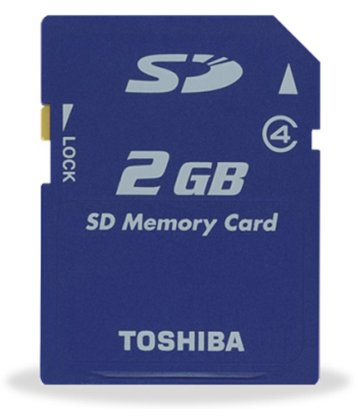 Toshiba Secure Digital MB Memory Card