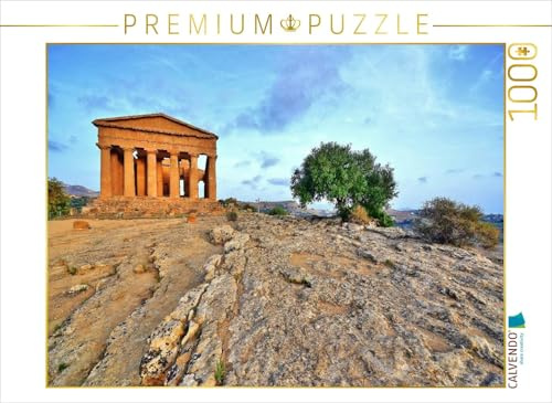 CALVENDO Puzzle Sizilien, Agrigent | 1000 Teile Lege-Größe 64 x 48 cm Foto-Puzzle für glückliche Stunden