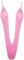 YiZYiF Femmes V Style Maillot de Bain Monokini Fluo Body Lingerie Taille Unique (Taille Unique, Rose)