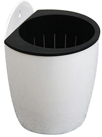 Milopon Selbstwässernde Blumentopf zum Aufhängen, automatischen Bewässerung, Blumentopf, Wand montiert Pflanzen Halter Store Wasser Funktion