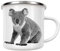 artboxONE Emaille Tasse Koala 02 von FroileinJuno - Emaille Becher Natur