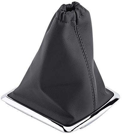 Yctze Schaltknauf Abdeckung St - Schalthebelabdeckung Für C Schaltsack Stk. Auto Schalthebelmanschette Pu-Leder-Staubschutzhaube Ersatz Ersatz Für 2005-2012 (Schwarz)