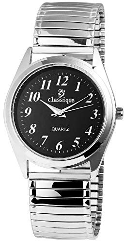 Classique Herren – Uhr Zugarmbanduhr Edelstahl Analog Quarz 2700009-001