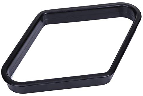 Billard Table de Billard à 9 Boules Triangle Rack Plastique Noir Robuste Durable et utile