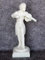 Tipigra Strauss Figur Skulptur stehend 14 cm Kunstguß by Faro Italien