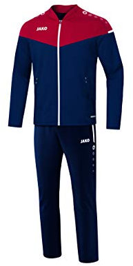 Jako Damen Präsentationsanzug Champ 2.0, Marine/chili rot, 44, M9520