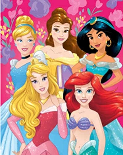 Princess Ariel Mermaid Rapunzel Throw Silk Touch Blanket 40 x 50