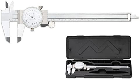 Calibro Vernier 0-150mm Calibro a misura d'antiurto a senso antiurto a vista con orologio in acciaio inox strumento metrico strumento di misurazione industriale