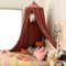 Baldachin Kinderzimmer Baby Baldachin Betthimmel Mädchen & Junge Hängende Moskiton für Schlafzimmer Spielzimmer Dekor Waschmaschinenfest Höhe 250cm