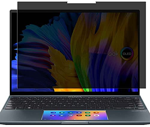 Vaxson Privacy Screen Protector, compatible with ASUS Zenbook 14X OLED UX5400 14 Laptop, Anti Spy Guard Film Protectors Sticker [NOT Tempered Glass Case Cover ]