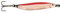 Blue Fox MORESILDA Spoon 15g/18g/22g/32g Blinker für Meerforelle Lachs Huchen, Farbe:Copper/Red, Gewicht g:15,0