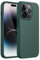 JETech Silicone Case for iPhone 14 Pro 6.1-Inch, Silky-Soft Touch Full-Body Protective Phone Case, Shockproof Cover with Microfiber Lining (Midnight Green)