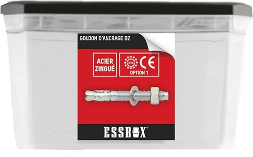 Goujon ESSBOX SCELL-IT ancrage - ØM12 mm x 100 mm - Boite de 25 - EX-92051112100