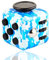 Steemjoey Blau Fidget Toy Cube Anti-Stress Würfel Spielzeug, Cube Toy mit 6 Seiten, Anti-Stress Würfel Spielzeug für Kinder und Erwachsene Stressaubbau bei Nervösität