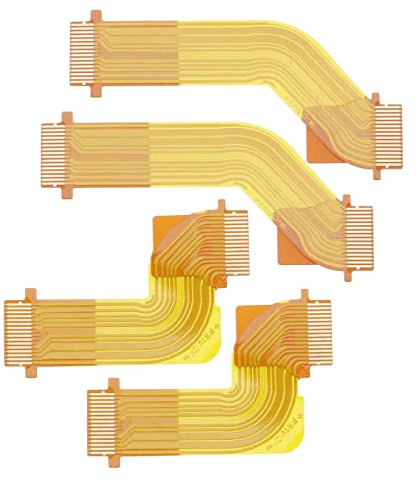 2 Ensembles L1 R1 R2 L2 Câble Flexible de Connecteur de Bouton de Déclenchement Compatible avec PS5 Accessoires de Fil de Connecteur Flexible R2 L2 L1 R1 Pet