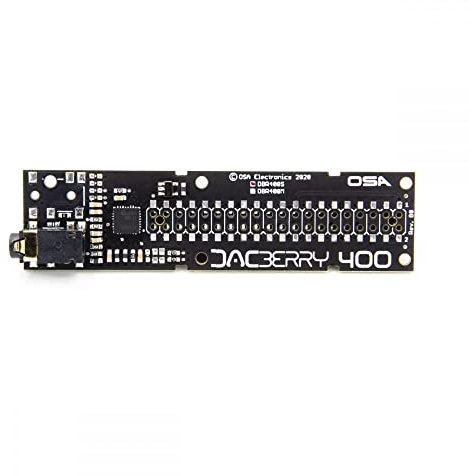 DACBerry 400 S for Raspberry Pi 400 and Raspberry Pi 500, Soundcard for Pi 400 and pi 500