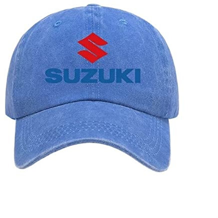 Baseballmütze Basecap Für Suzuki Druck Sport Outdoor Baseballcap Mützen Caps Kappe Unisex Einstellbare Baseball Hut Freizeit Cap,B,57-59cm