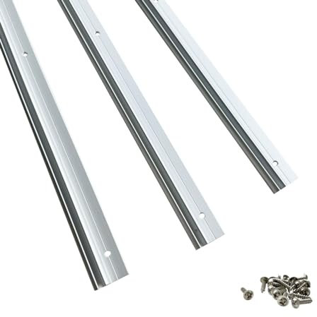 OLPRO | C Channel Awning Rail | 3 x 100cm Strips | Secure & Easy Awning Attachment for Campervans & Caravans