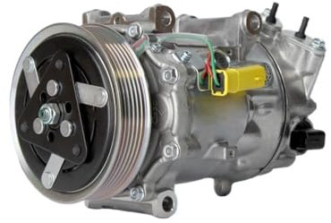 CONERY Compressore dell'Aria condizionata, Compatibile for Citroen, C3, Compatibile for Peugeot, 301 207 9810349980 9808860080 9676011680 9806599380 9671216280