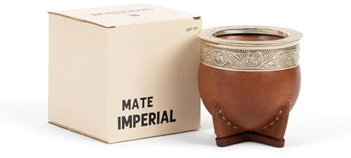 Materos Premium Yerba Mate Tasse – Elegantes, funktionales und langlebiges Keramik-Imperial-Design, umweltfreundlicher stilvoller Becher für reibungsloses Trinkerlebnis – Ceramic Imperial / 325 ml