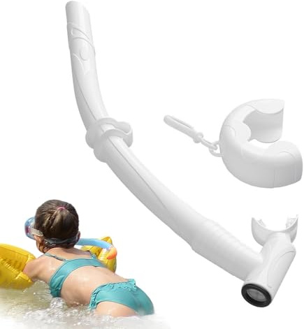 Tauchrohr mit Schnorchel für | Nassschnorchel, einfaches Atmen zum Tauchen und Schwimmen – flexibler Schwimmschnorchel für Schnorcheln, Schnorchelausrüstung, für J
