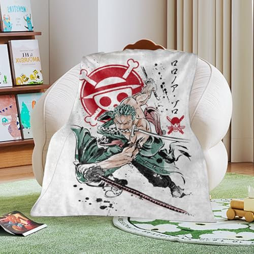 Ainvliya Decke Piece Kuscheldecke Flauschig, Winterdecke Wärmedecke Fleecedecke, Schlafdecke Blanket - 3D Cartoon Drucken Reisedecke für Kinder, Mädchen, Erwachsene, Sofadecke 100x150 Bettwaren