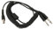Yctze XLR 5 PIN zu GA Dual Plugs Headset EIN Kabel für D Clark AVCOMM ASA - Einfache Konnektivitätslösung