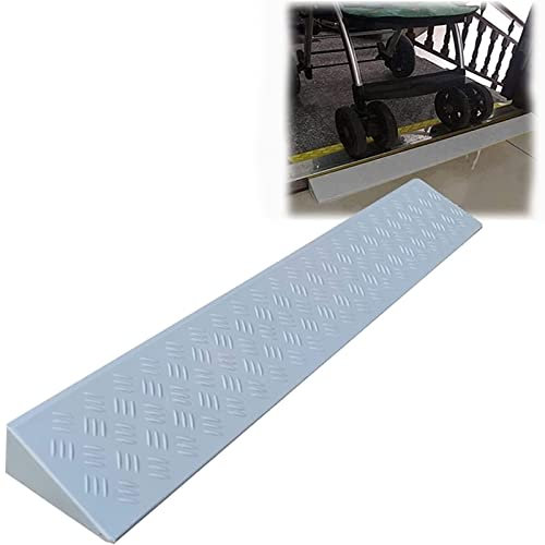 Kerb Ramp Door Threshold Ramp Portable Plastic Non Slip Lightweight Wedge Ramps for Driveways Wheelchair Car Trailer Bike Motorcycle Scooter
