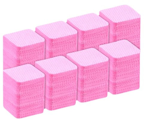 Fyorne 1000Pcs Lint Free Nail Wipes, Absorbent Gel Nail Polish Remover Pads Non Lint Soft Glue Cleaning Wipes