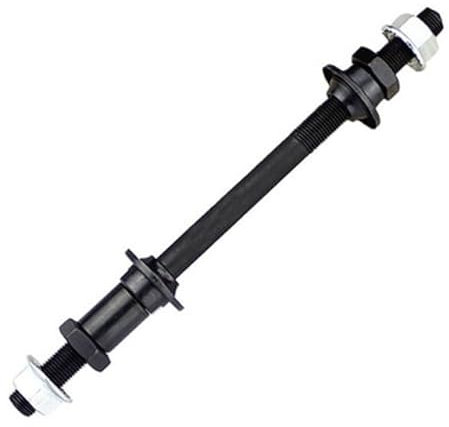 CXJYBH ASSE Allungato 240 Millimetri della Bici di Montagna della Bicicletta Fat mozzi Posteriori riparata ASSE Solido Assale Posteriore della Bicicletta Accessori ASSE Perno Ruota Posteriore