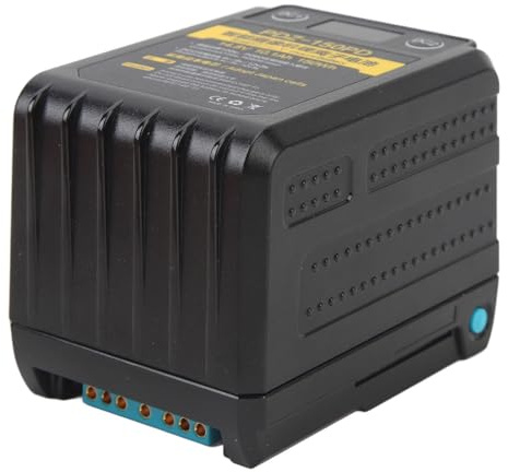 V Mount Battery High Power 150WH 120W 14,8 V Unterstützt 60W PD Schnell für Videokamera -Camcorder -Smartphones