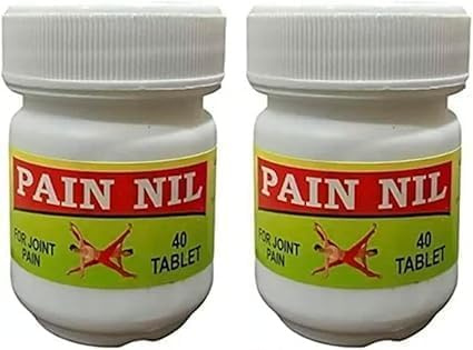 KR Pain Nil Tablet,Swami 40 * 2 Pack