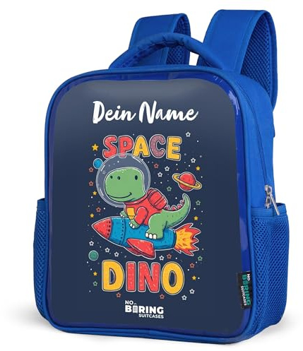NoBoringSuitcases© Rucksack Kinder 8L Wanderrucksack leichter Kinderrucksack Blau Tagesrucksack Kindergarten Backpack Büchertasche Kindergartenrucksack Jungen Rucksäcke Farbenfroh Klein Bunt