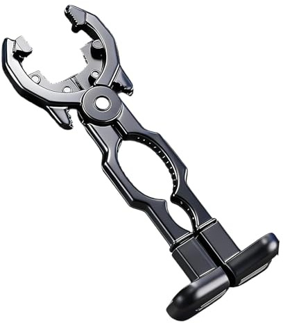 Générique Clé Robinet Gaz - Serrage/Desserrage Facile Pour Détendeur | Accessoire De Voyage Pour Bouteille, Propane | Pratique BBQ, Camping, Caravane, Maison