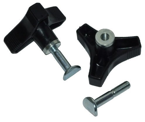 RocwooD - Tirador con tuercas y pernos / tornillos de 8 mm piezas de recambio para cortacésped Honda