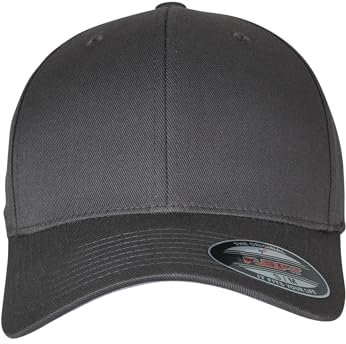Flexfit Unisex Cap Flexfit Wooly Combed, Unisex Baseballkappe, Youth, darkgrey
