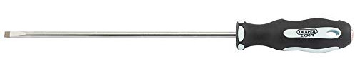 Draper 34975 Expert Plain Slot Soft Grip Parallel Tip Screwdriver, 3mm x 200mm
