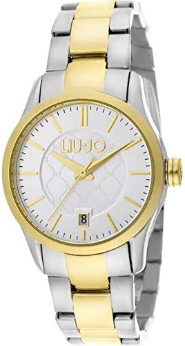 Liu·jo tess Damen Uhr analog Quarzwerk mit Edelstahl Armband TLJ950