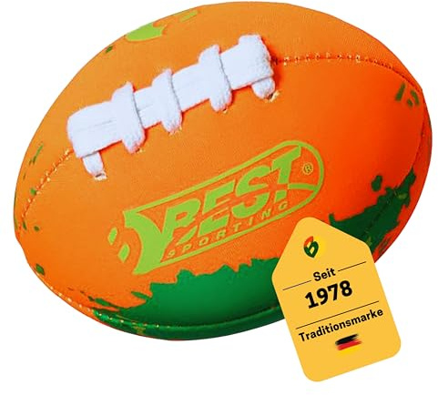 BEST SPORTING Neopren Mini-Football, Verschiedene Farbausführungen (orange/grün)