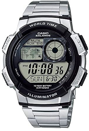 Casio, Silber, No Size, AE-1000WD-1AV