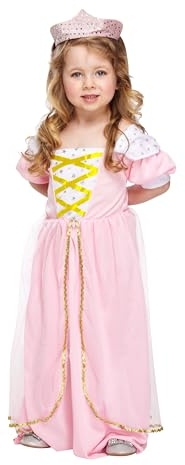 Costume Déguisement - Robe de Princesse pour Fille - Rose - 3 ans