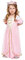 Costume Déguisement - Robe de Princesse pour Fille - Rose - 3 ans