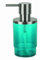 Spirella Seifenspender Nyo Flüssigseifen-Spender, Fassungsvermögen 6,5 x 6,5 x 14,5 cm - 200ml - Türkis